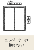 エレベーターが動かない